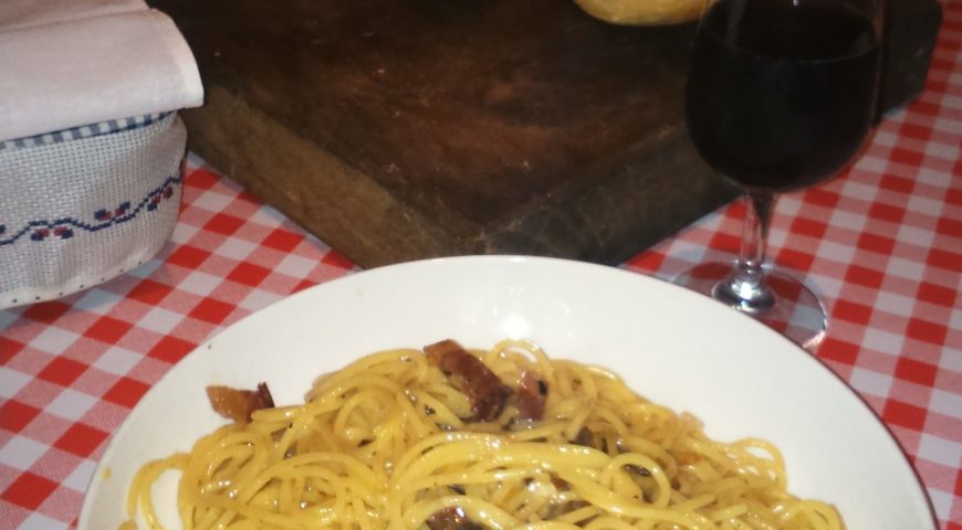 The fresh pasta … the Queen of Italian cuisine